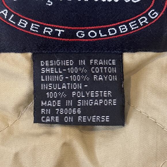 Faconnable Men's Jacket Size Medium Full Zip Navy Blue - Picture 9 of 9